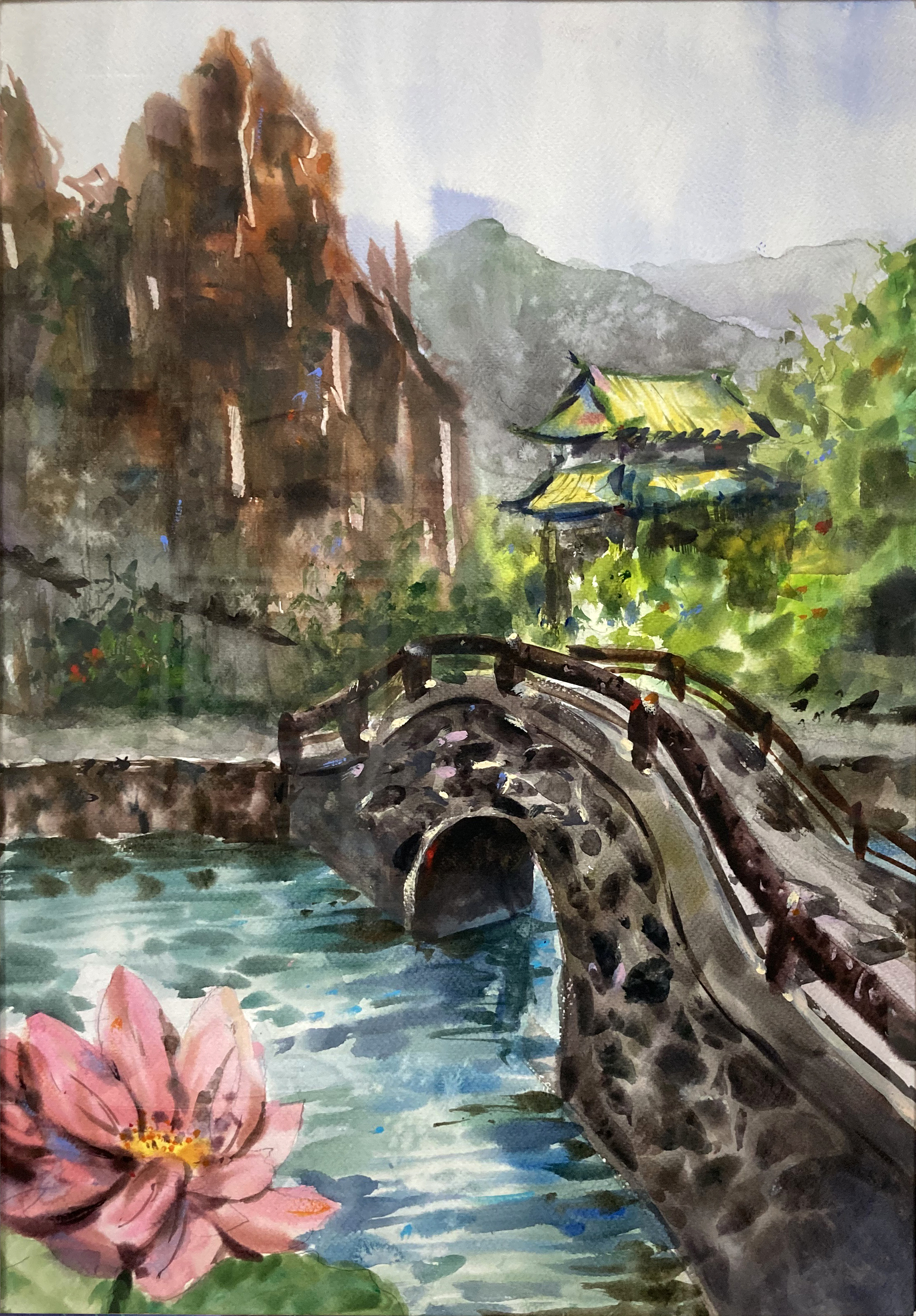 盧裳雲 寫生得獎作品