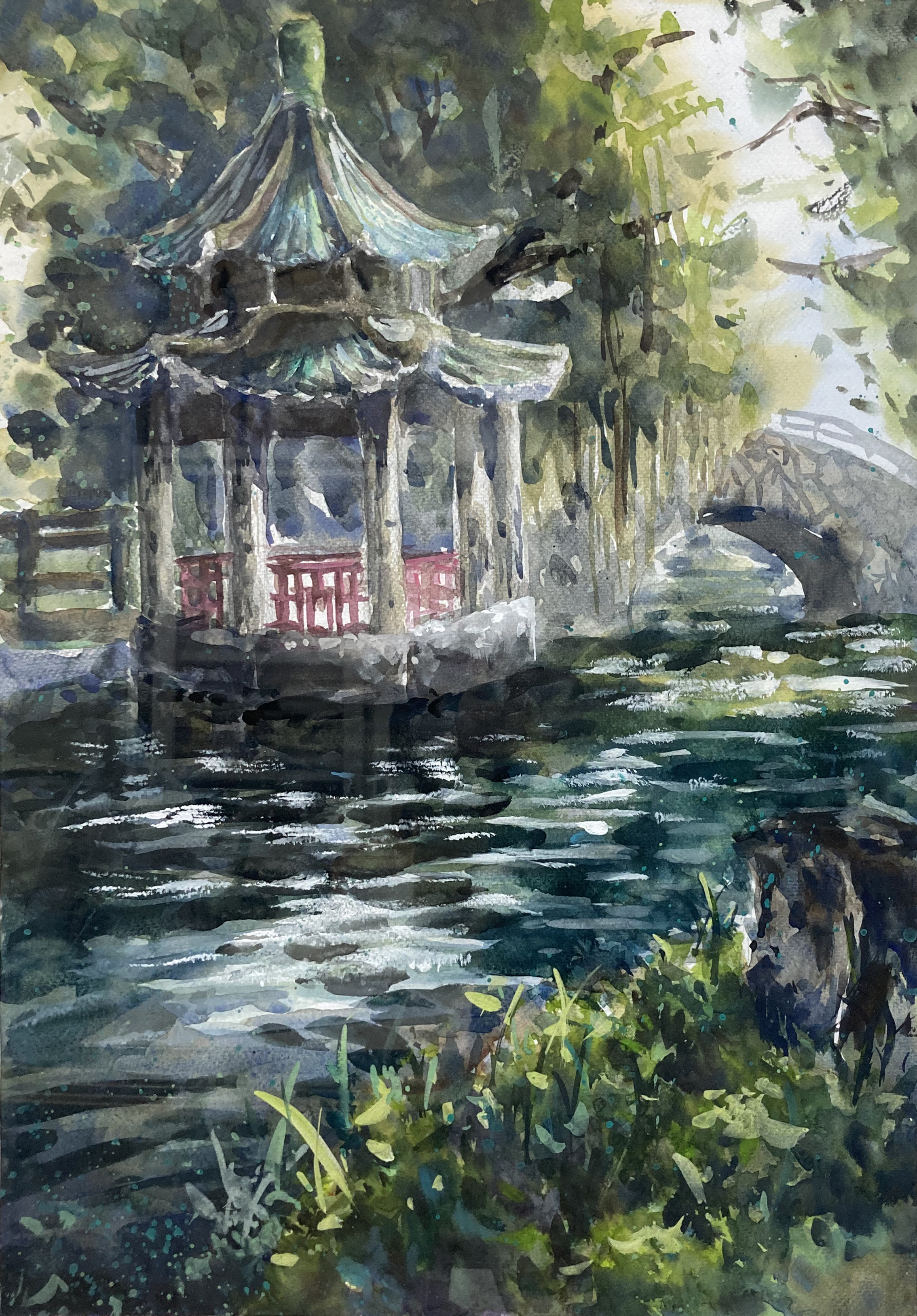 李茗權 寫生得獎作品